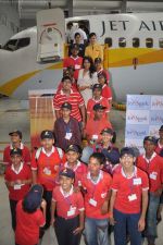 Sameera Reddy at Jet Airways_s educational trip for special children of NGO in Santacruz, Mumbai on 17th July 2011 (38).JPG